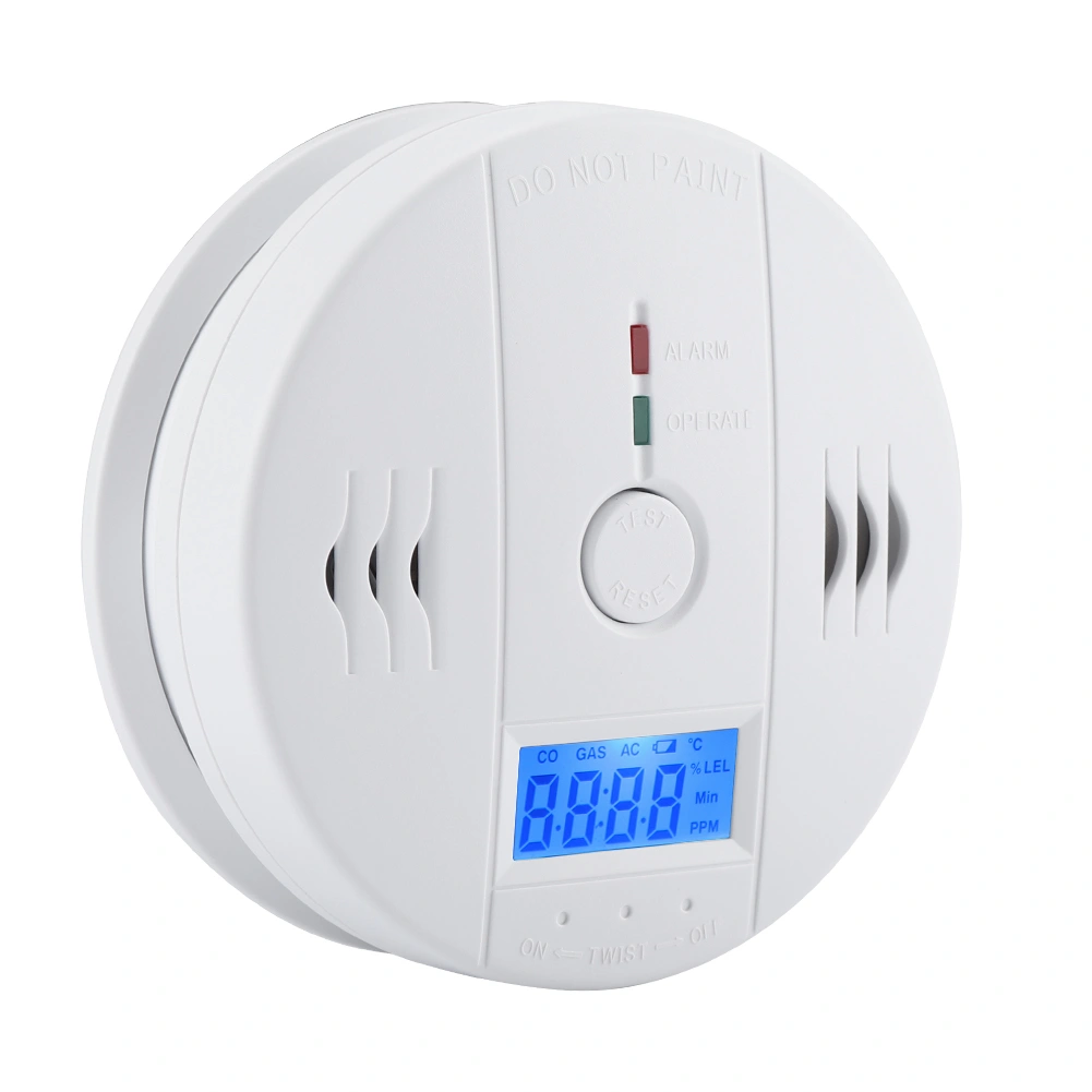 Household LCD Digital Carbon Monoxide Detector CO Alarm CO Sensor Monitor