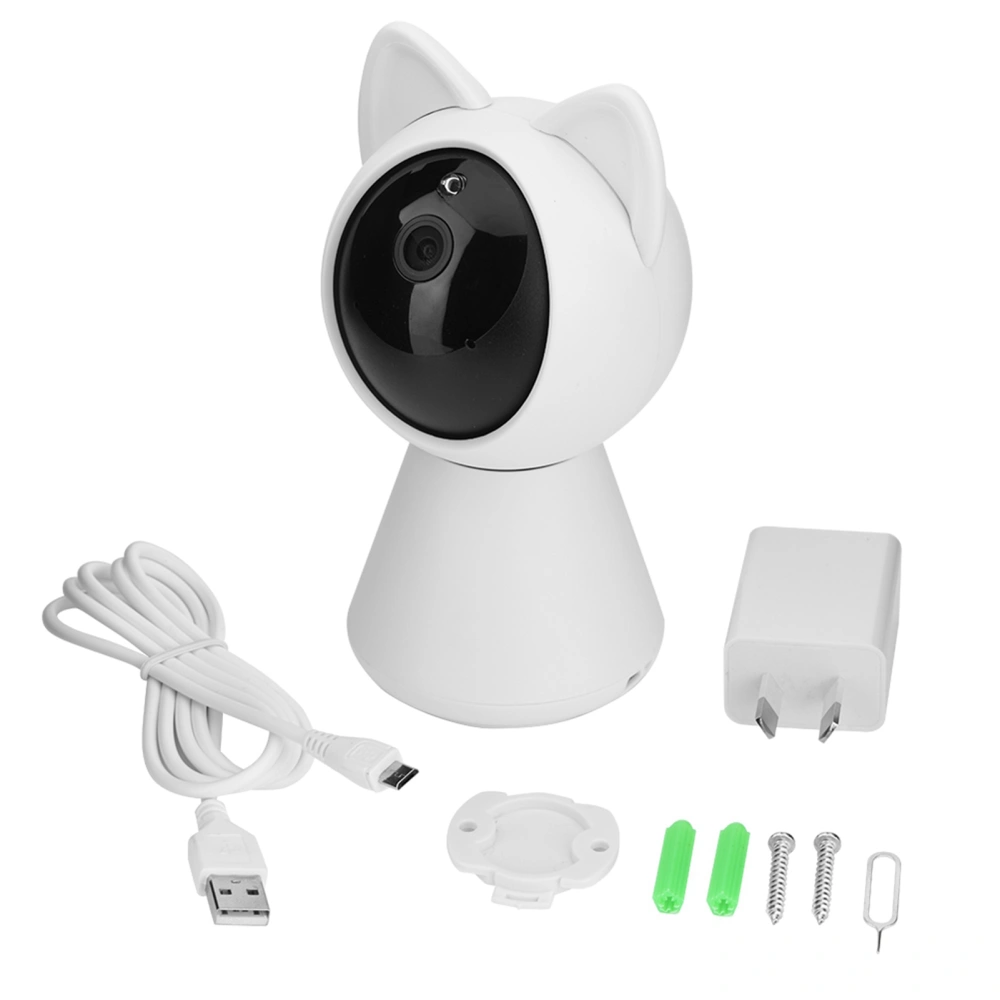 Pan/Tilt Monitor 1080p HD Indoor Wireless IP Network IR Home Security Camera 100‑240V AU