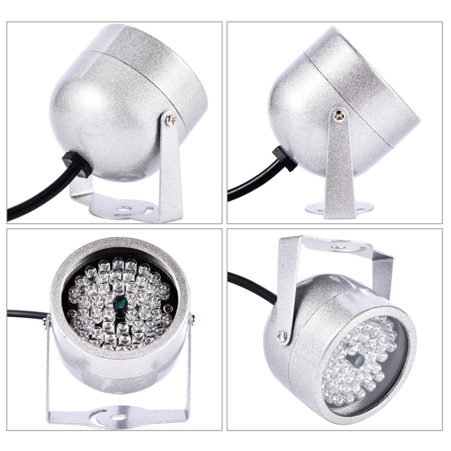 48 LED IR Illuminator Lights Waterproof Infrared Night Vision Light for Security CCTV Camera