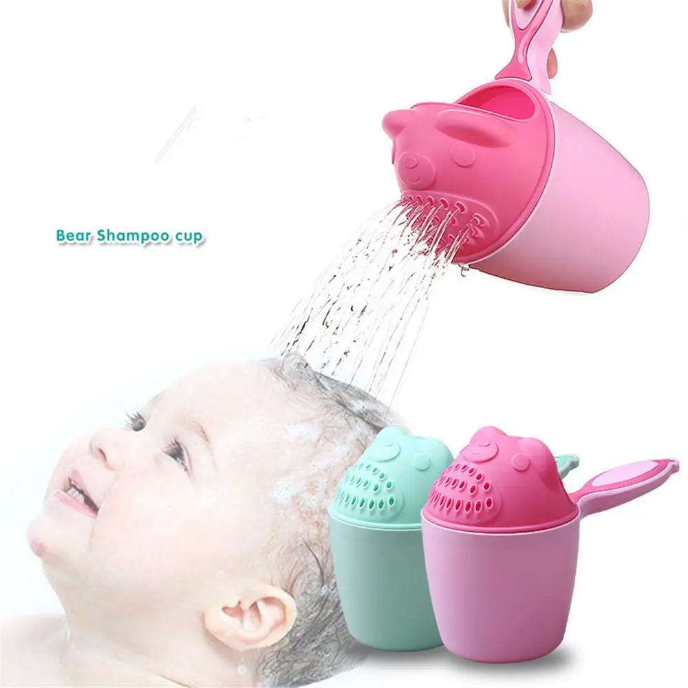 Baby Spoon Shower Bath Water Swimming Bailer Shampoo Cup Children's Products