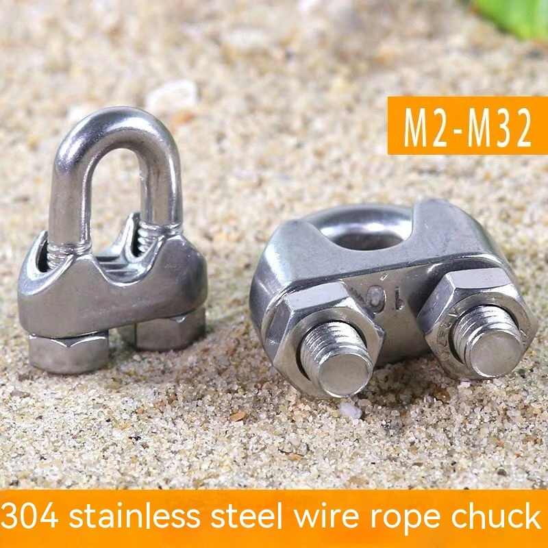 Rust Steel Wire Rope Clamp