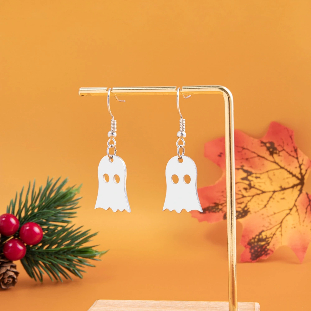 Little Ghost Stainless Steel Earrings