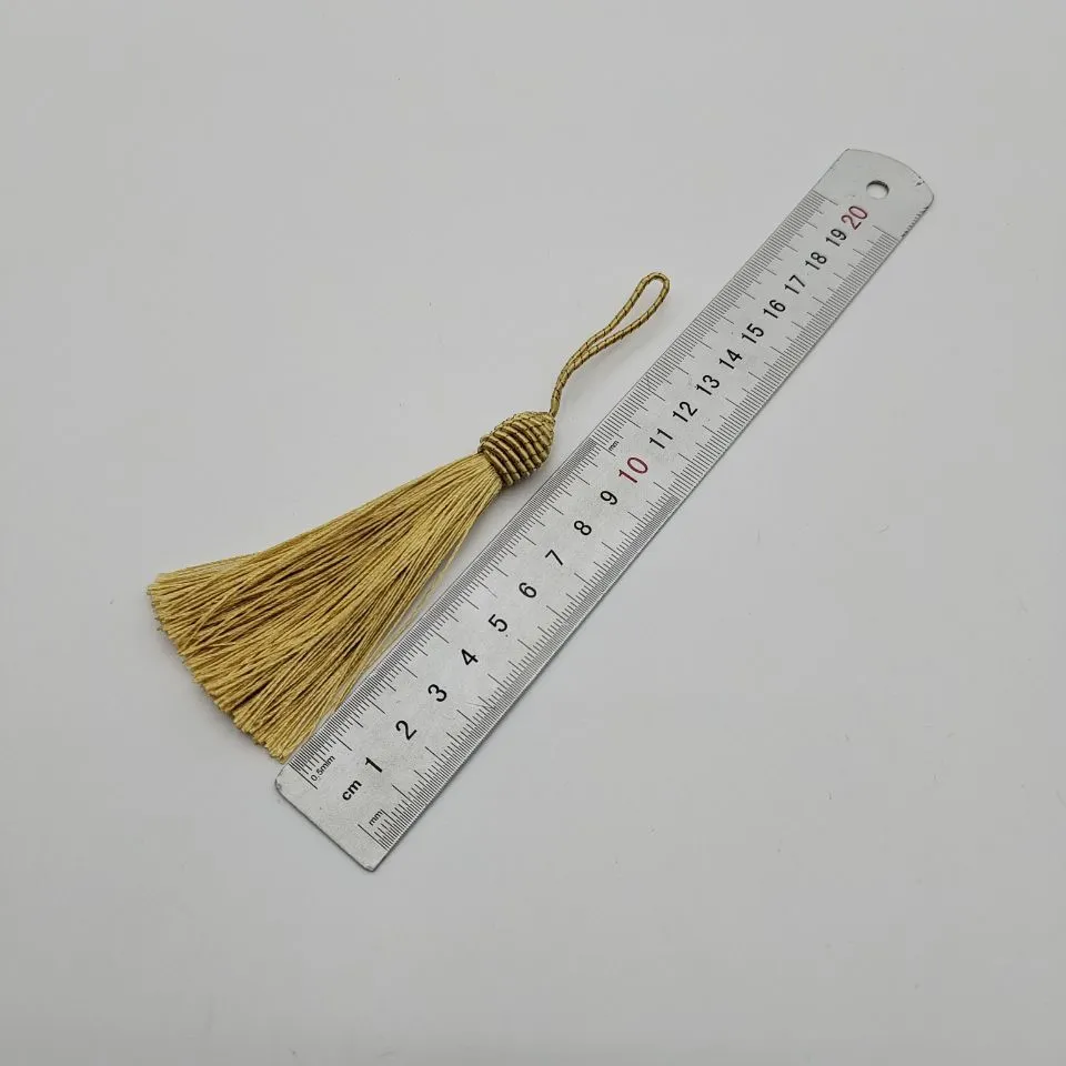 Thread Braided Hat Tassel Vertical Soft Long Fringe Tassel Sub