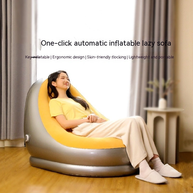 Outdoor Indoor One-click Automatic Inflatable Lazy Leisure Small Sofa