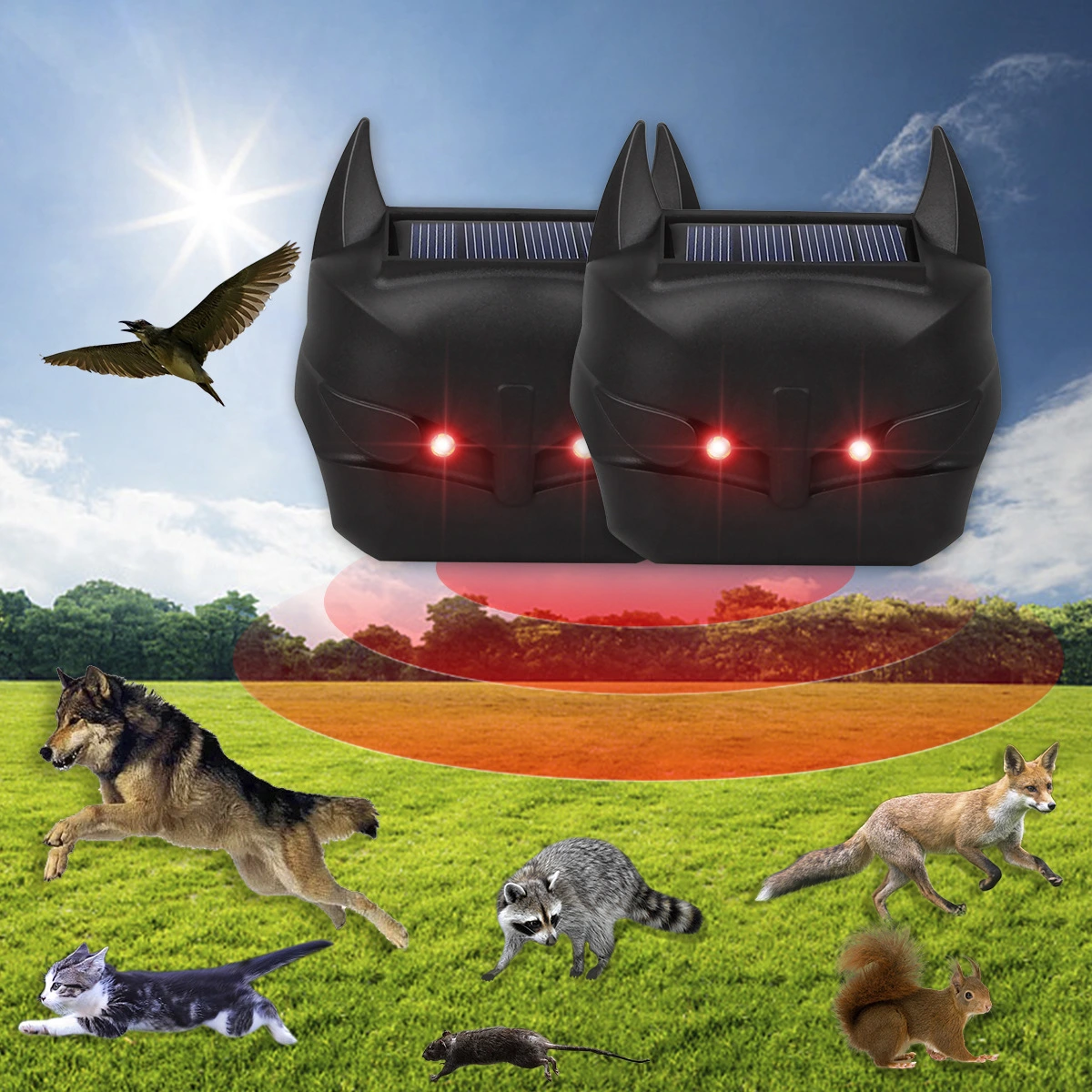 Courtyard Outdoor Animal Plastic Driving Device