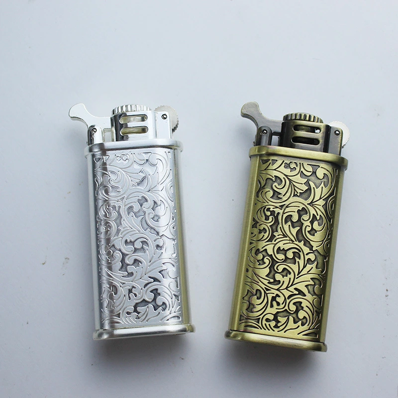 Creative Kerosene Lighter Wire Drawing Metal