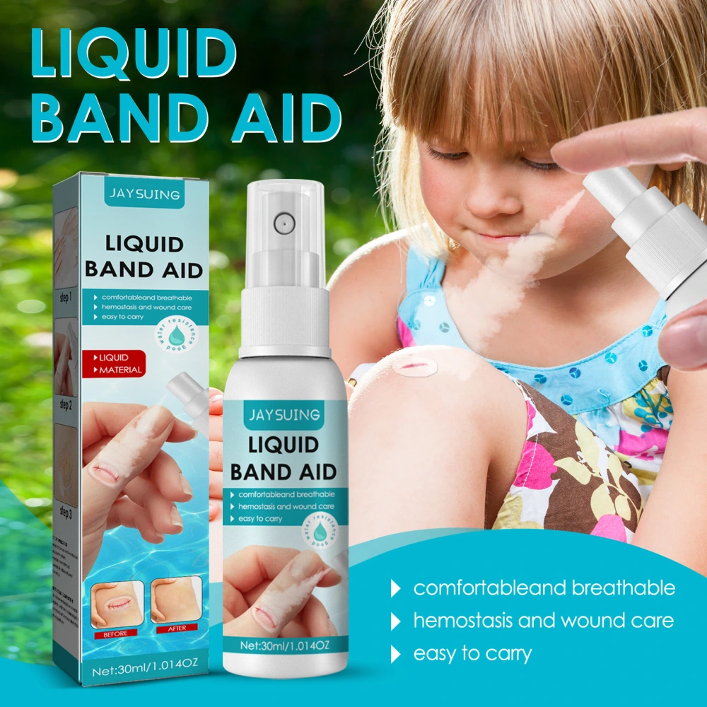 Breathable Waterproof Liquid Band-aid Spray