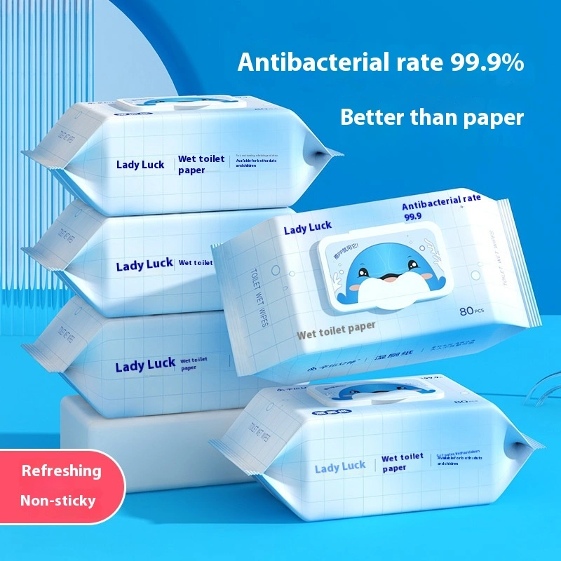 Wet Toilet Paper Wipe Ass Household