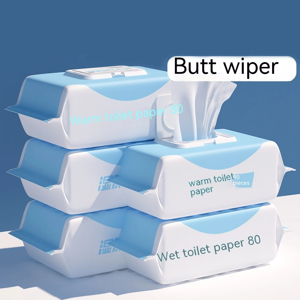 Wet Toilet Paper Wipe Ass Household