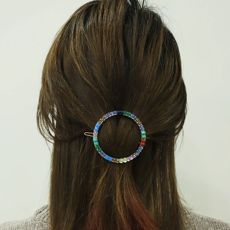 European And American Colorful Summer Barrettes Women