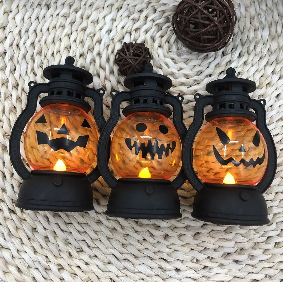 Halloween Decoration Pumpkin Lamp Vintage