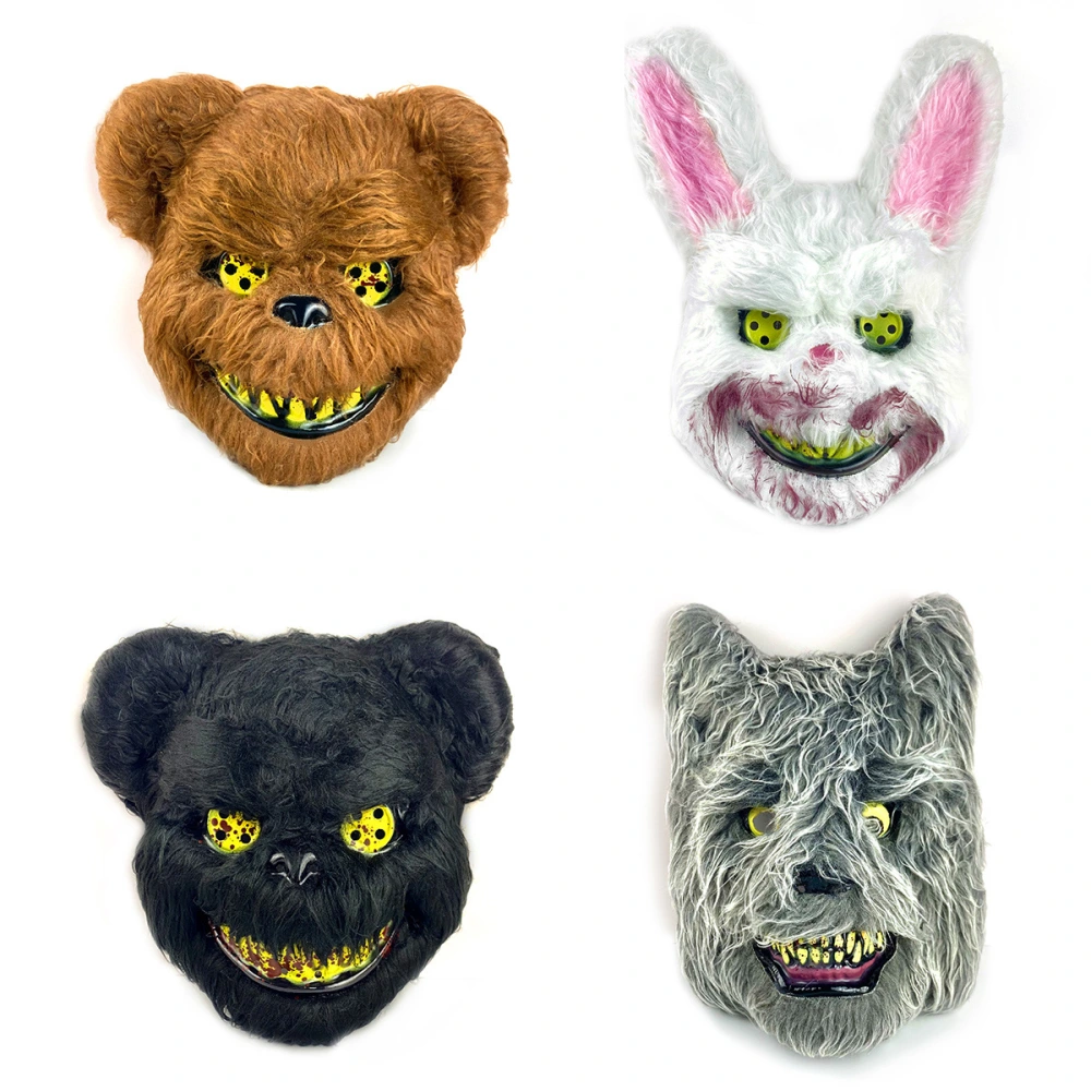 Plush Bear Mask Cosplay Dress Up Props