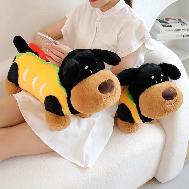 Sausage Dog Pillow Plush Toy