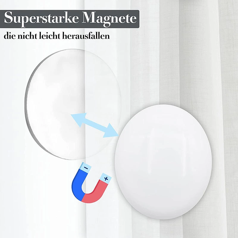 Household Magnetic Curtain Shower Curtain Counterweight Device