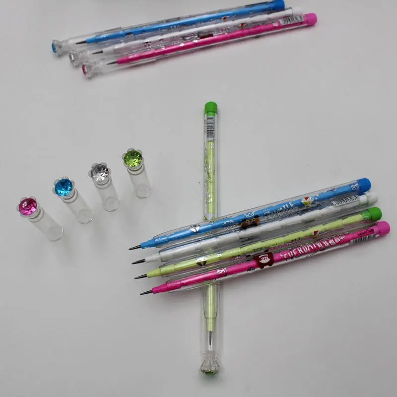 4 PCS Set Non-sharpening Pencil Cute Stationery Cartoon