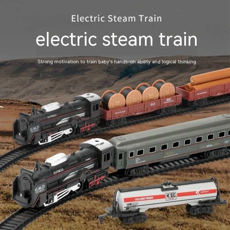 Simulation Electric Track Classical Model Toy Train