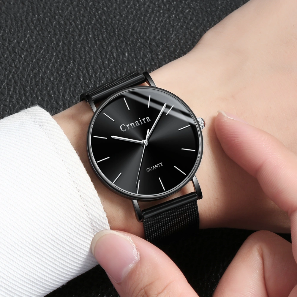 Men's Quartz Fashion Waterproof Simple Watch