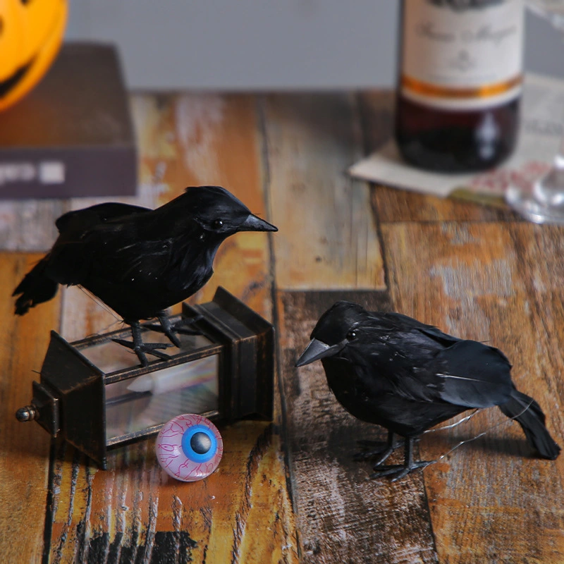 Halloween Crow Table Decorative Ornament