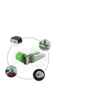 Large Capacity No 5 AA Ni-MH Battery 12V Household Toy Remote Control Mouse Usb Rechargeable Battery