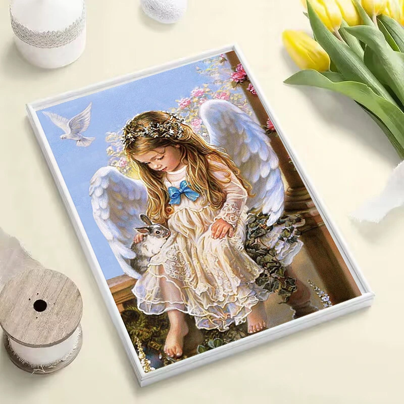 5D Diamond Painting Cute Angel Girl Decorative Painting