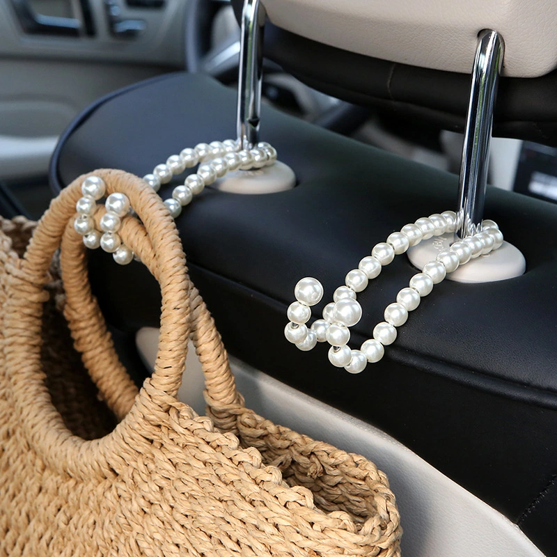 Stainless Steel Multifunctional Pearl Car Hook