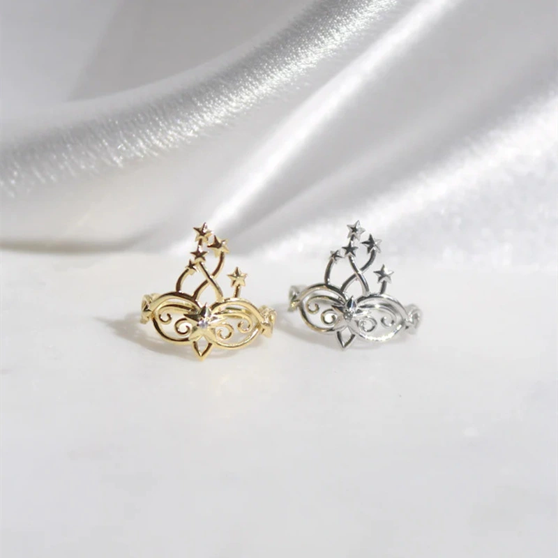 Cute Crown Women's Fashion Fairy Tale XINGX Ring