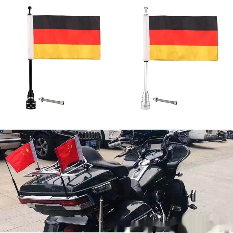 Side Box Bumper Parcel Or Luggage Rack Flagpole