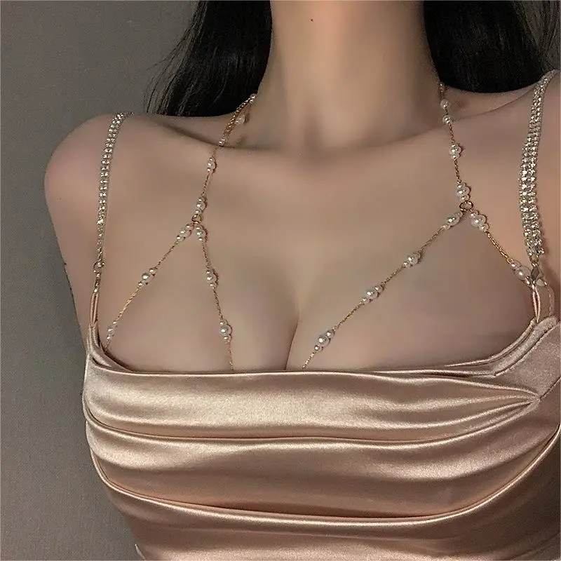 Affordable Luxury Style Advanced Feeling Body Chest Necklace