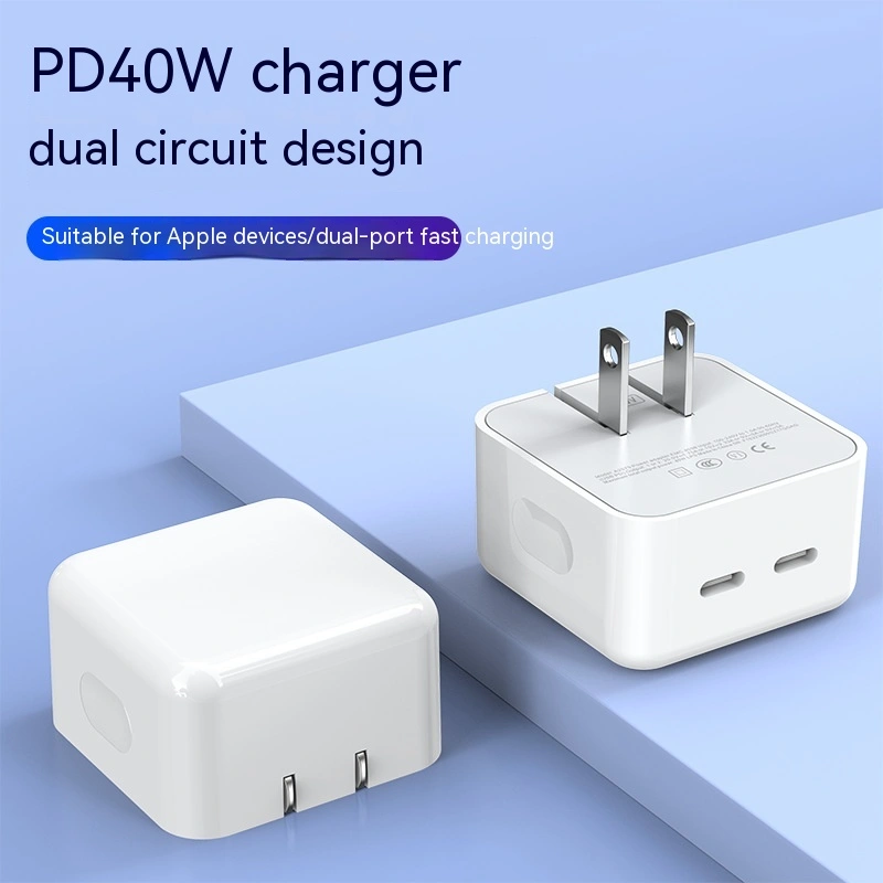 PD35W Dual Port Charging Plug Mobile Phone Charger