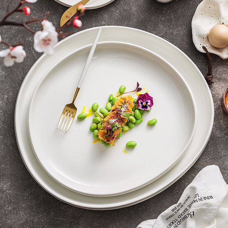 Nordic Style Creative Restaurant Ceramic Plate