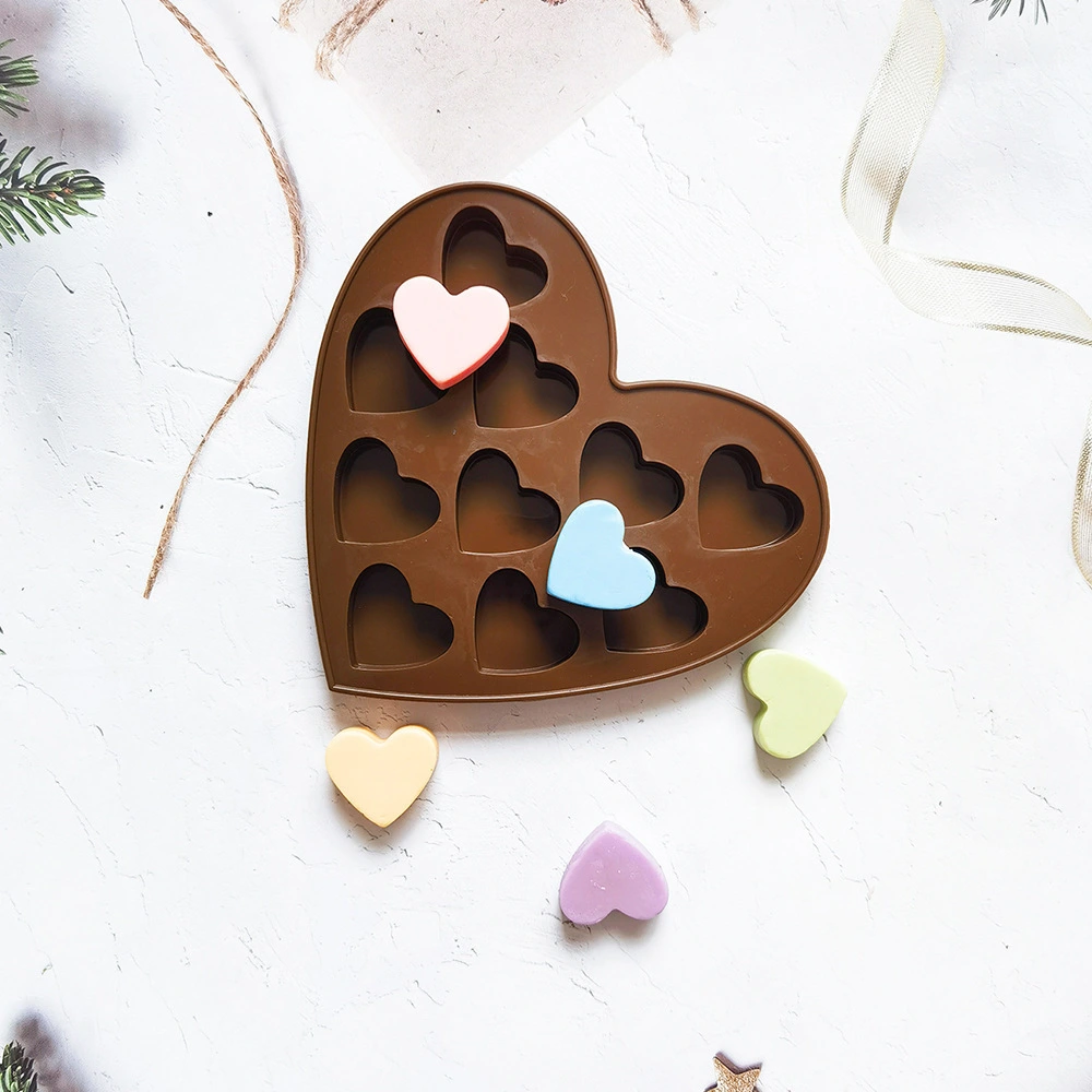 10-piece Little Love Silicone Chocolate Mold