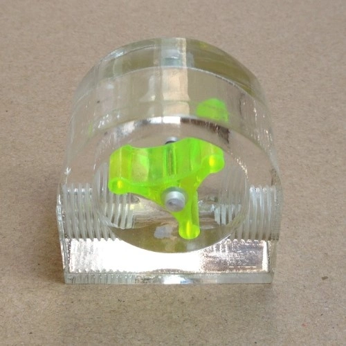 Fluid Temperature Observer Transparent Water Flow Indicator