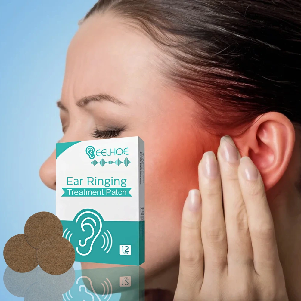 Tinnitus Stickers Hearing Ear Rehabilitation Relief Head Care Acupuncture