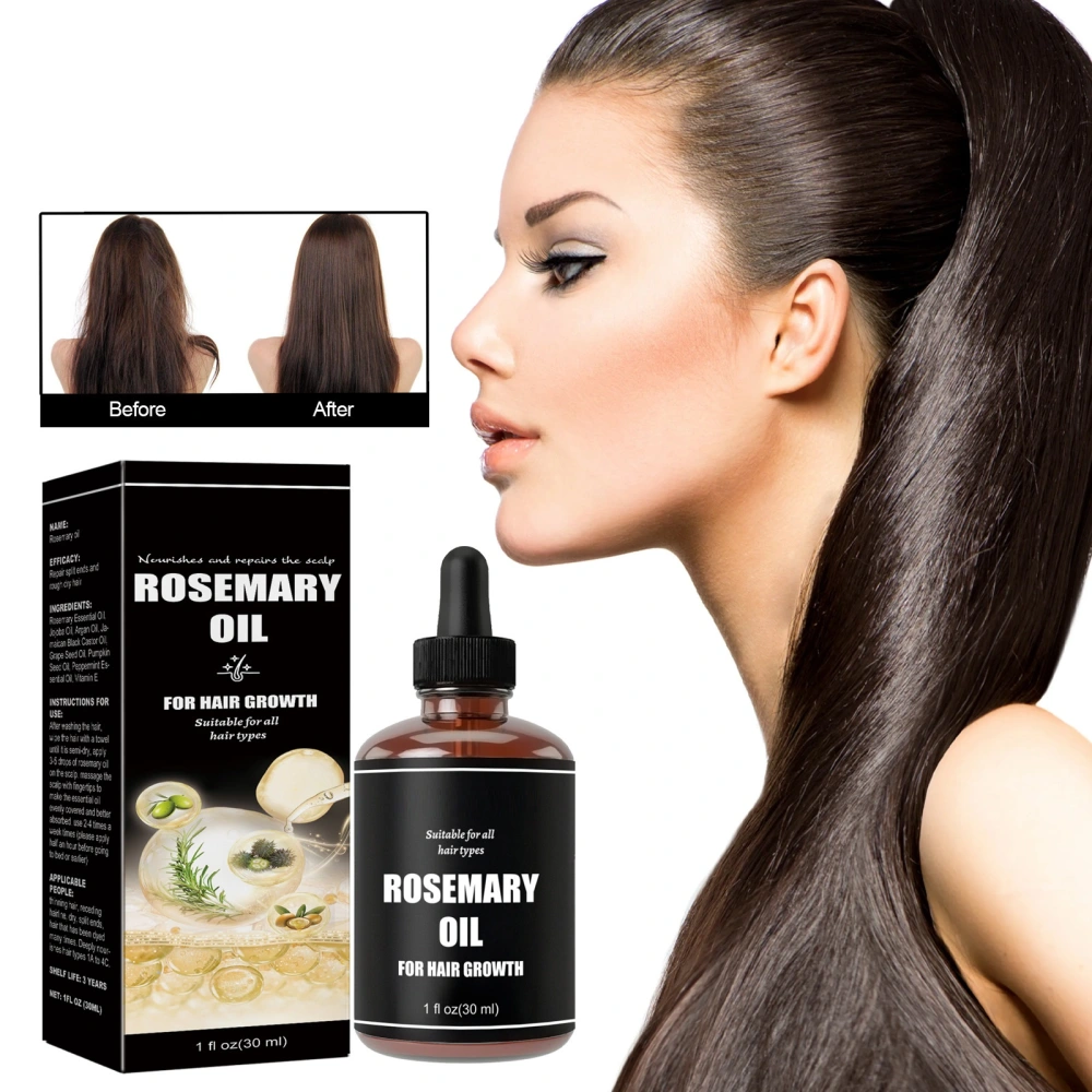 Dense Hair Soft Care Hair Repair Damaged Hair Tail Dry Hair Manic Rosemary Dense