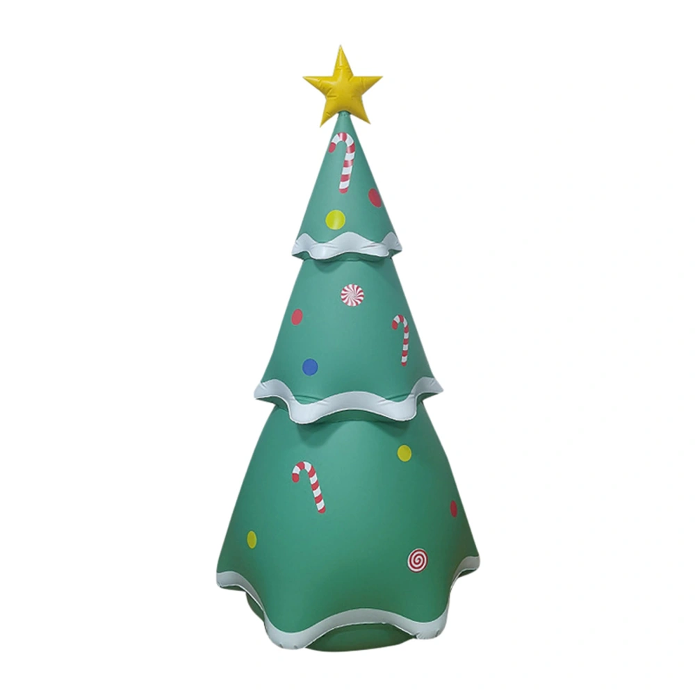 Inflatable Christmas Tree Blow-up Light-Up Decor Outdoor Ornament