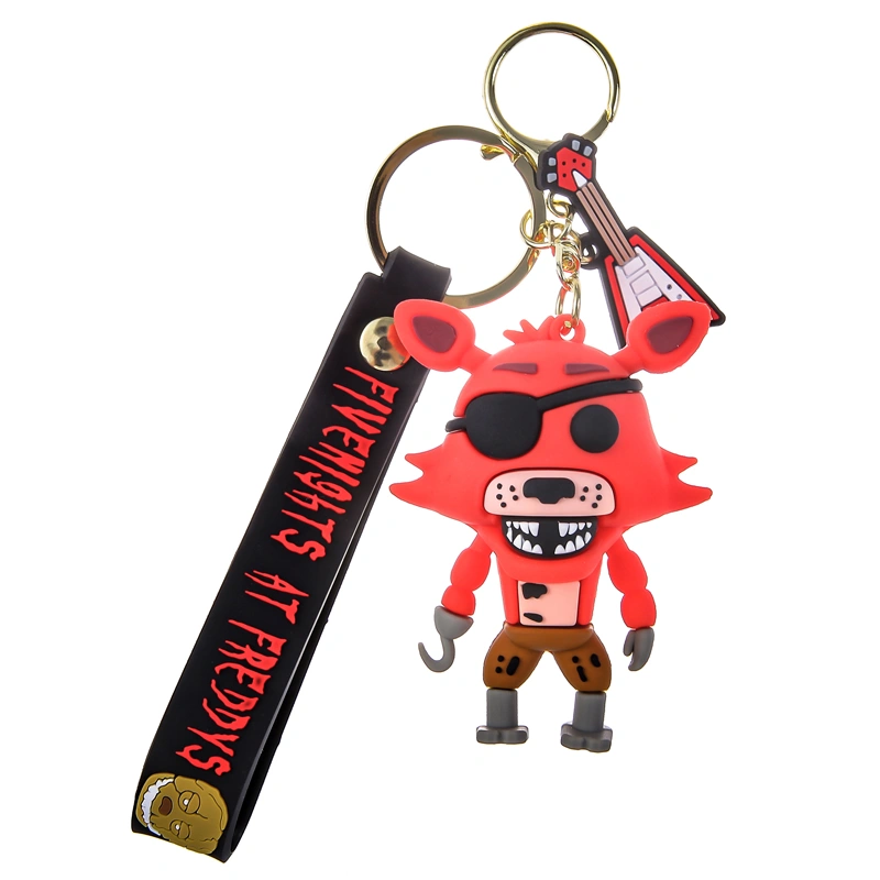 Cartoon Keychain Scary Animal Key Ring Purse Charms for Handbags