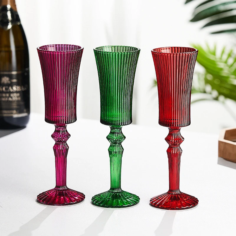 Household Fashion Simple Goblet Glass