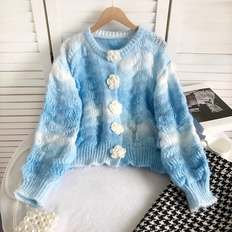 Blue Cardigan