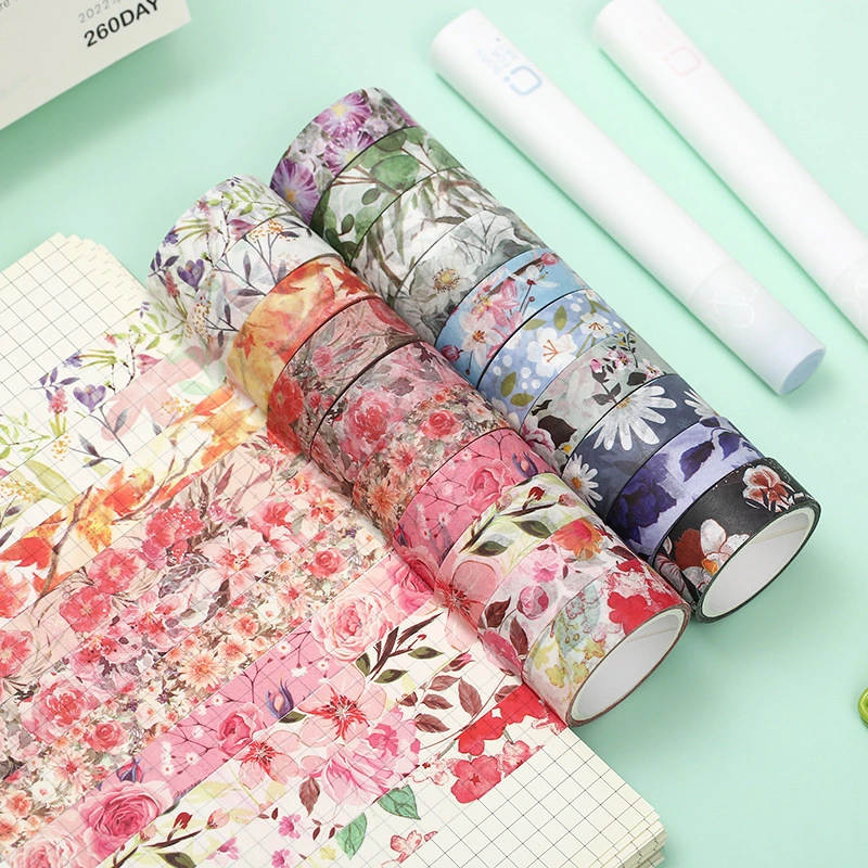 DIY Creative Decorative Journal And Paper Adhesive Tape Sets