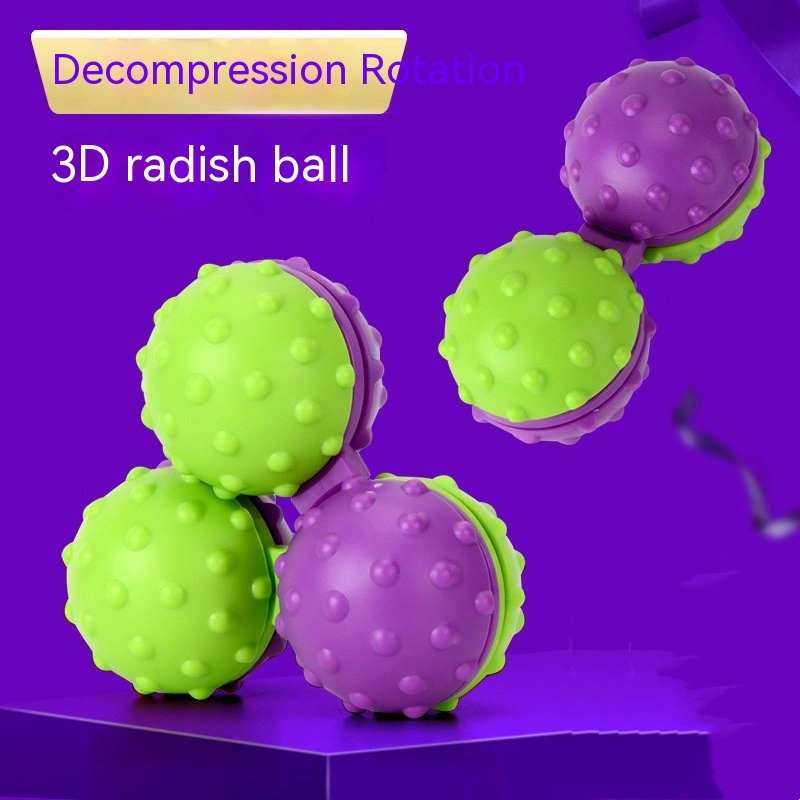 Decompression Radish Massage Ball Toy