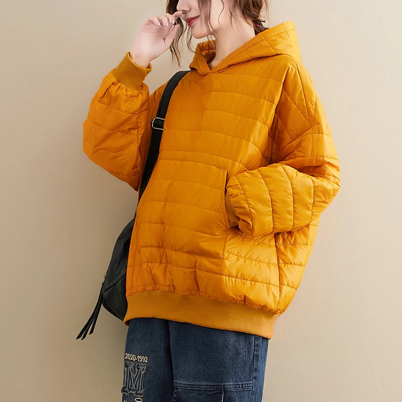 Women's Fashion Retro Thermal Hooded Sweatshirt
