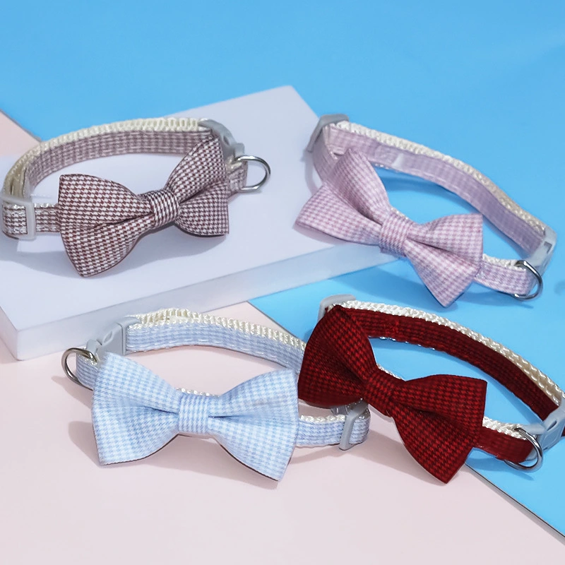 Pet Adjustable Bow Cat Collar