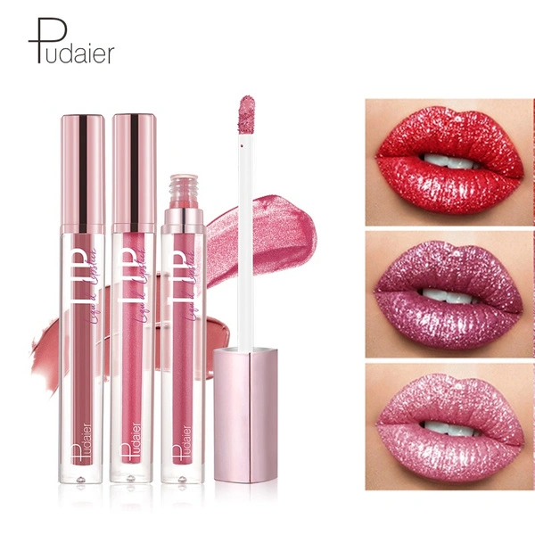 Health & Beauty Matte Liquid Lipstick Waterproof Professional Makeup Full Portable Glitter Lip Glaze for Make Up Tint Lip Gloss Cosmetic