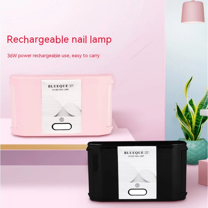 36W Hot Lamp Rechargeable Portable Folding Nail Phototherapy Machine