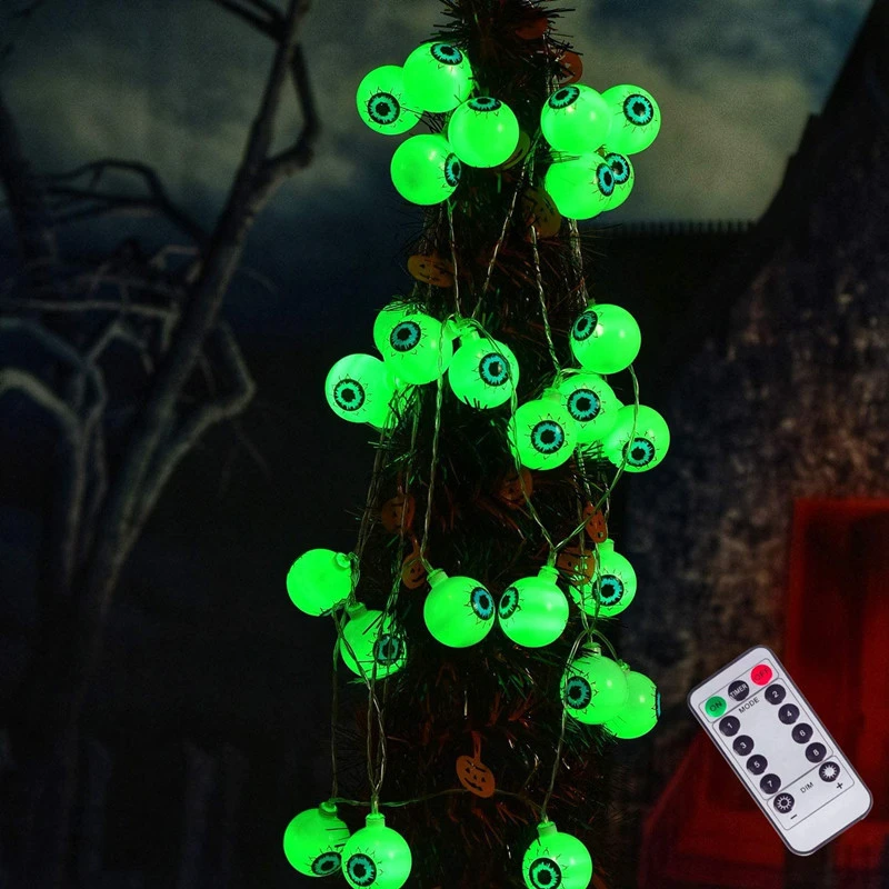 Halloween Ghost Eyeballs Led String Lamp