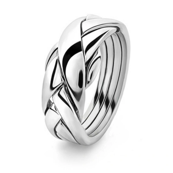 Exquisite Silver Plated Rings Cross Shape Rings Jewelry Women