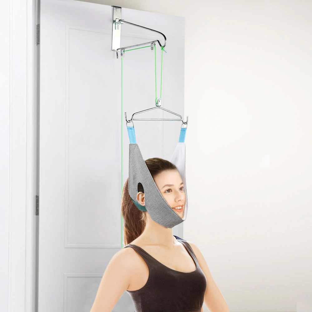 Portable Domestic Suspension Cervical Traction Orthotic Device