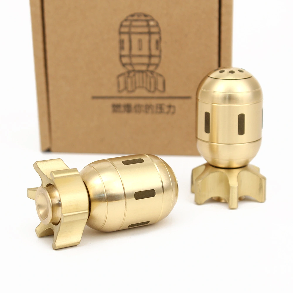 Brass Solid Torpedo Bomb Decompression Ornaments