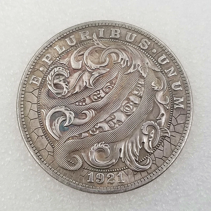 Antique Crafts 1921 Wanderer Coin Silver Dollar Commemorative Coin