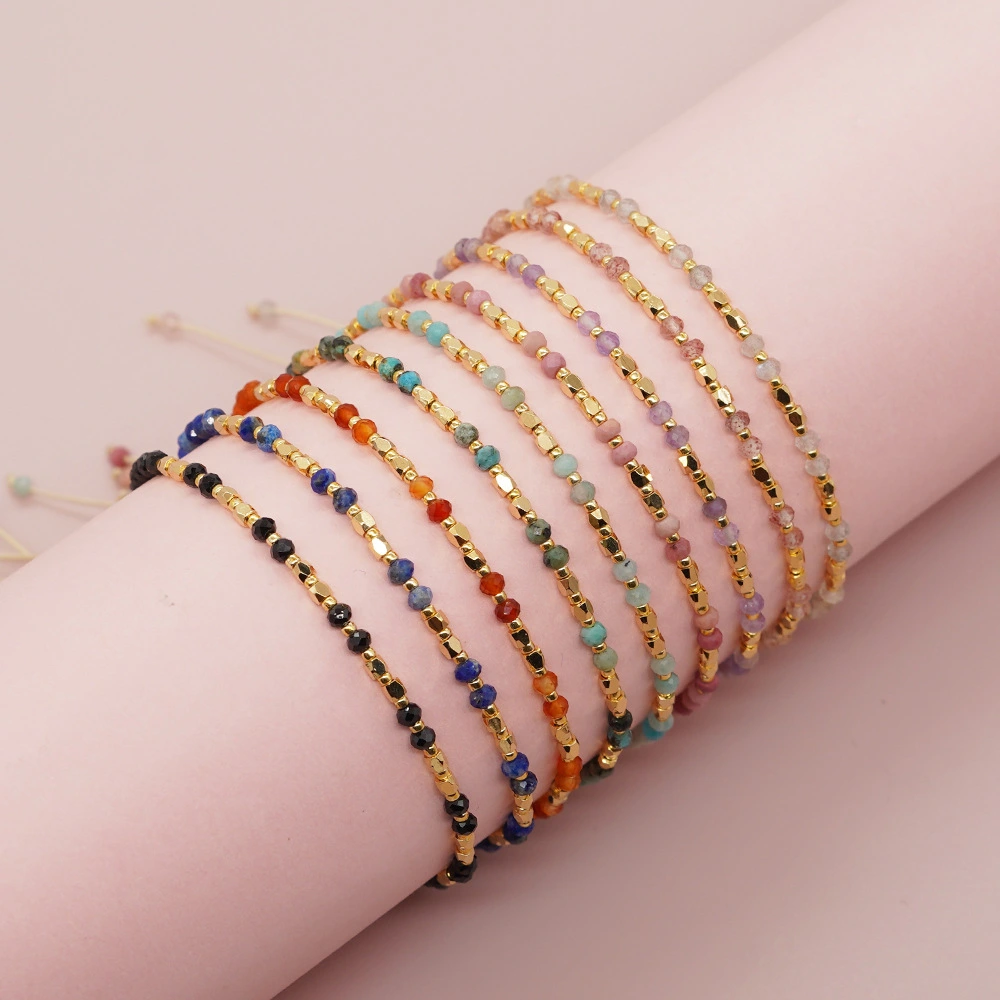 Natural Stone Beaded Bracelet New Chinese Style